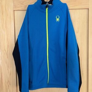 Spider full zip 14/16 blue